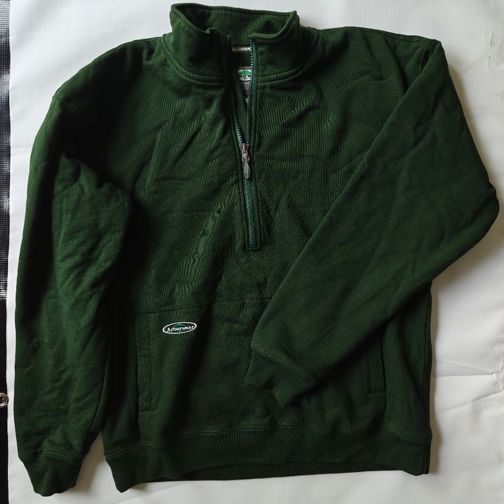 Arborwear Cotton Double Thick Half Zip Sweatshirt
